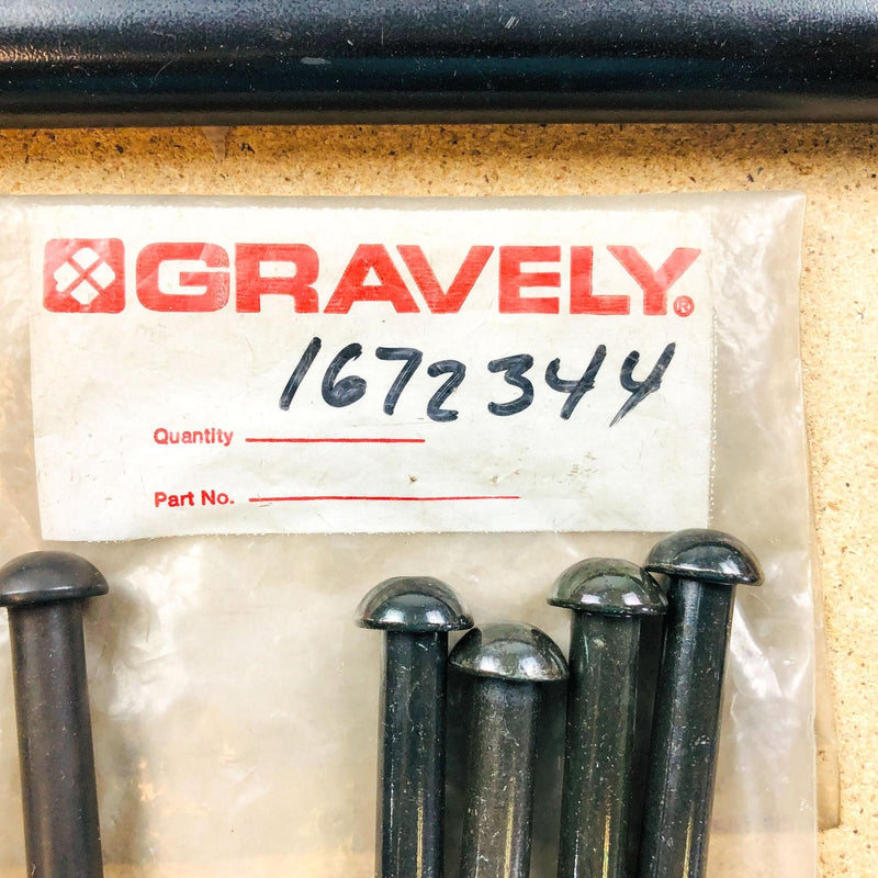 Simplicity 1672344 Clevis Pin OEM NOS Replaced by 1672344SM Matte Coated