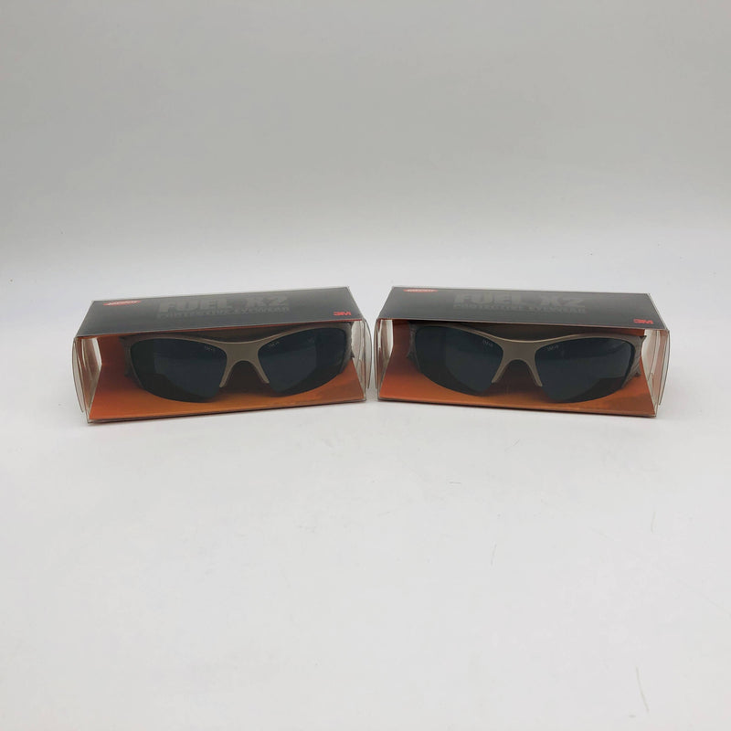 3M 11636-00000-10 Fuel X2 Safety Glasses Dk Copper Frame Brown Anti-Fog Lens 2pk 7