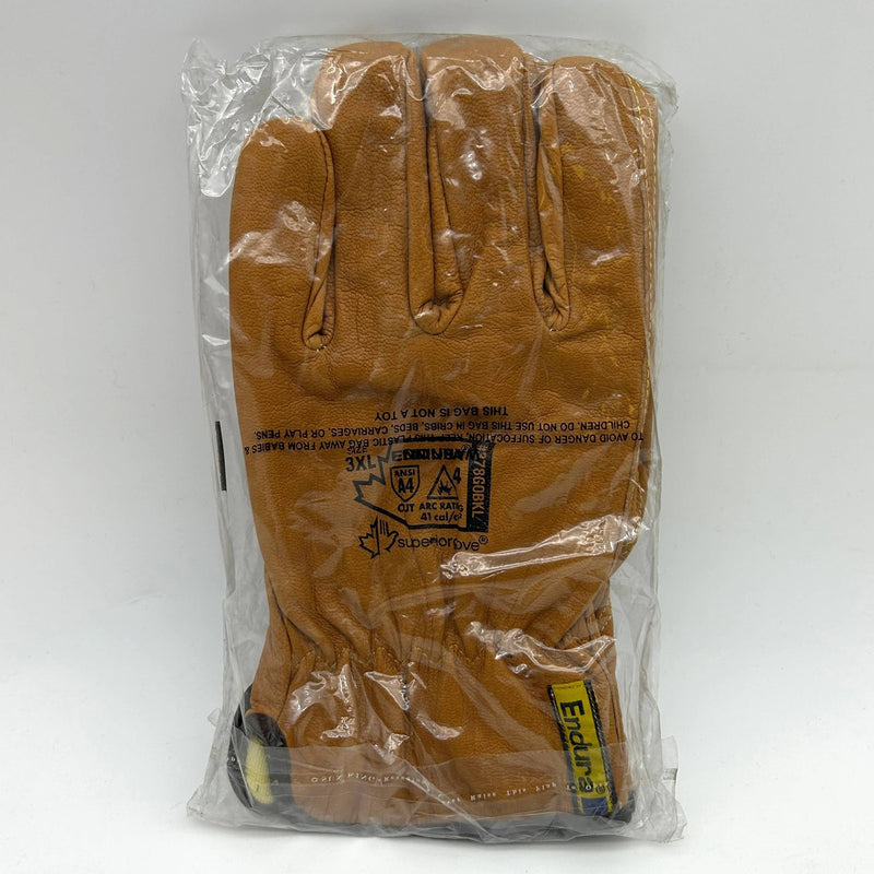 Superior Endura 378GOBKL Drivers Gloves 3XL Keystone Thumb Oil Block Goatskin