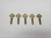 5x Corbin 27B1 Key Blanks 27B1 Keyway Brass 6 Pin X1 Bittng 3