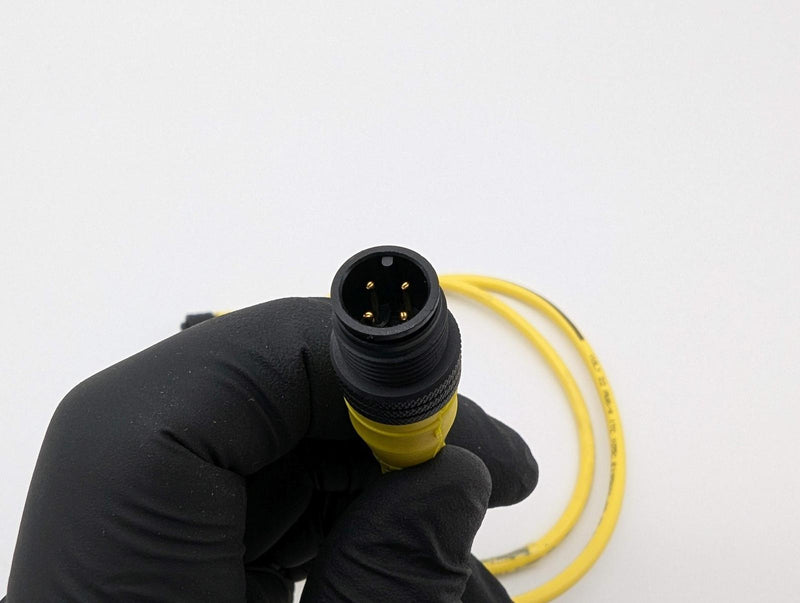 Brad Connectivity 1200660376 Micro-Change Cable 4 Pin Male to 90 Deg Fem 1 Meter