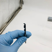 Screw Machine Drill Bit 13/64 HSS 135 Deg Spt Pt Blk Oxide Exactek 1812213 12pk 6