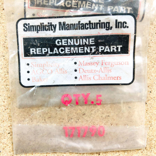 Simplicity 171790 Shim .005 THK 1.500ID OEM NOS Replaced by 2171790SM Loose 2