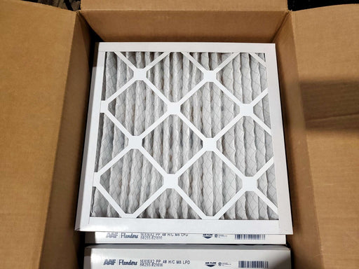 AAF Flanders 16x16x2 Air Filters Pre Pleat LPD HC Merv 8 80255.021616 Pack of 12 2