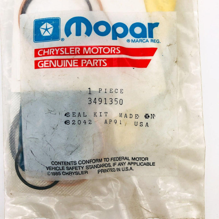 Mopar 3491350 Steering Gear Valve Seal Kit OEM NOS For Dodge Sealed 6