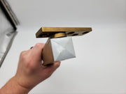 Rixson 1-231 Door Stop Overhead Concealed Satin Bronze Checkmate Series 1 8