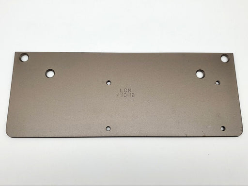 LCN 4110-18 Drop Plate Dark Bronze for 4110 Closers Push Side Mount 1