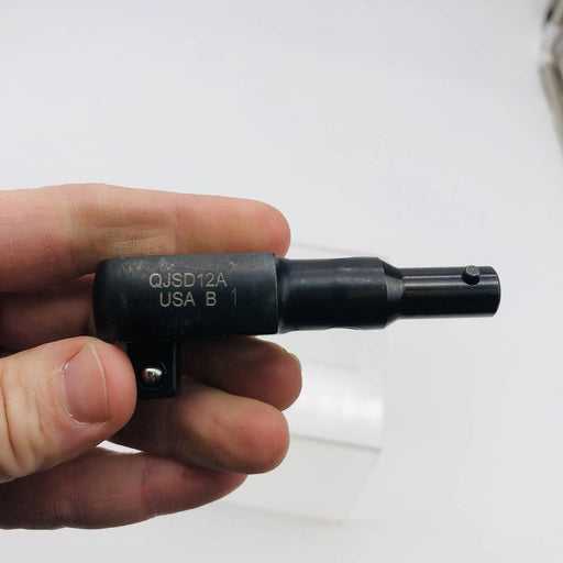 Snap On TCQJSD12A Adapter 3/8 Fixed Square Drive J Head 2