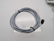 Festo KME-1-24DC-5-LED Solenoid Coil Cable 3 Pin Plug 5 Meter Cable 4A 24V 2