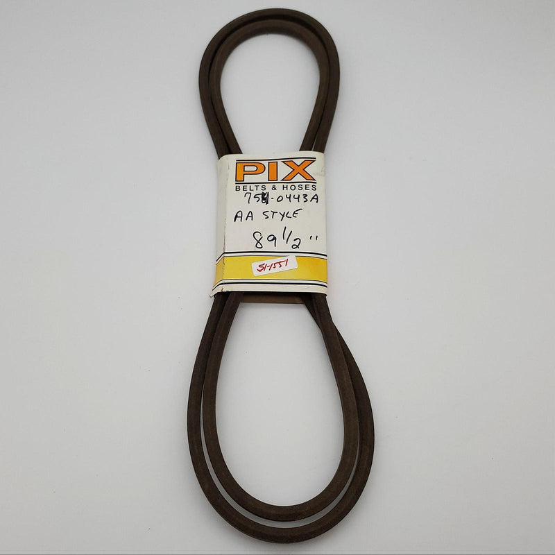 MTD 754-0443A Belt 1/2" Width 89" Length Genuine OEM Replacement Part 1