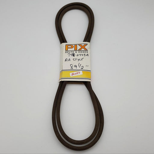 MTD 754-0443A Belt 1/2" Width 89" Length Genuine OEM Replacement Part 1