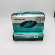 Kimberly-Clark 43441 Green Nitrile Exam Gloves Sz XL Pwd Free 4 Boxes/720 Gloves 4