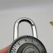 Yale Combination Padlock 1" L x 0.28" Shackle 3 Number Combo Vintage USA Made 3