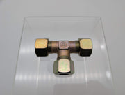 16mm T-Connector Tube Fitting for Size 16 Tubing w/ Tube Nut & Tube Sleeve 2