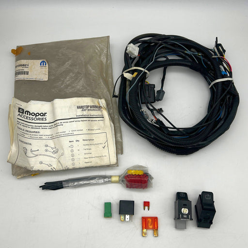 Mopar 82205621 Hardtop Wiring Kit Incomplete OEM NOS 2000-01 Jeep Wrangler 1
