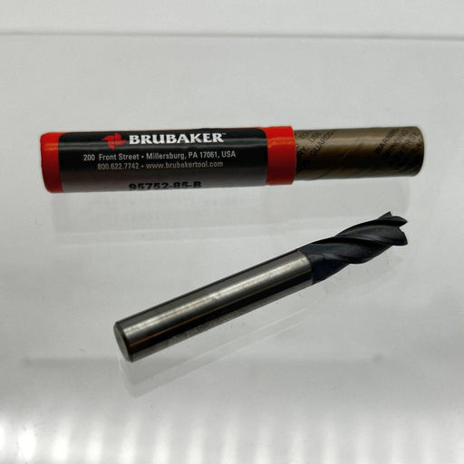 Brubaker 92745 Endmill Carbide 4 Flute 8.0X8.0X20.0X63.0 ALTIN 95752-85-B 1