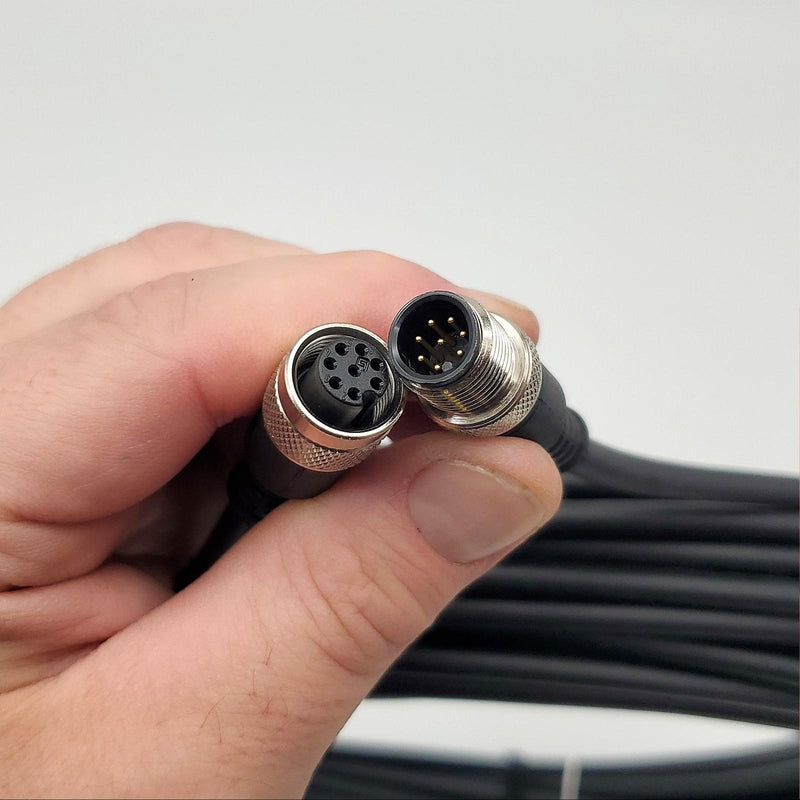 Siemens 6GT2891-0FN20 RFID Reader Drop Cable 20 Meters 8 Conductor M / F 3