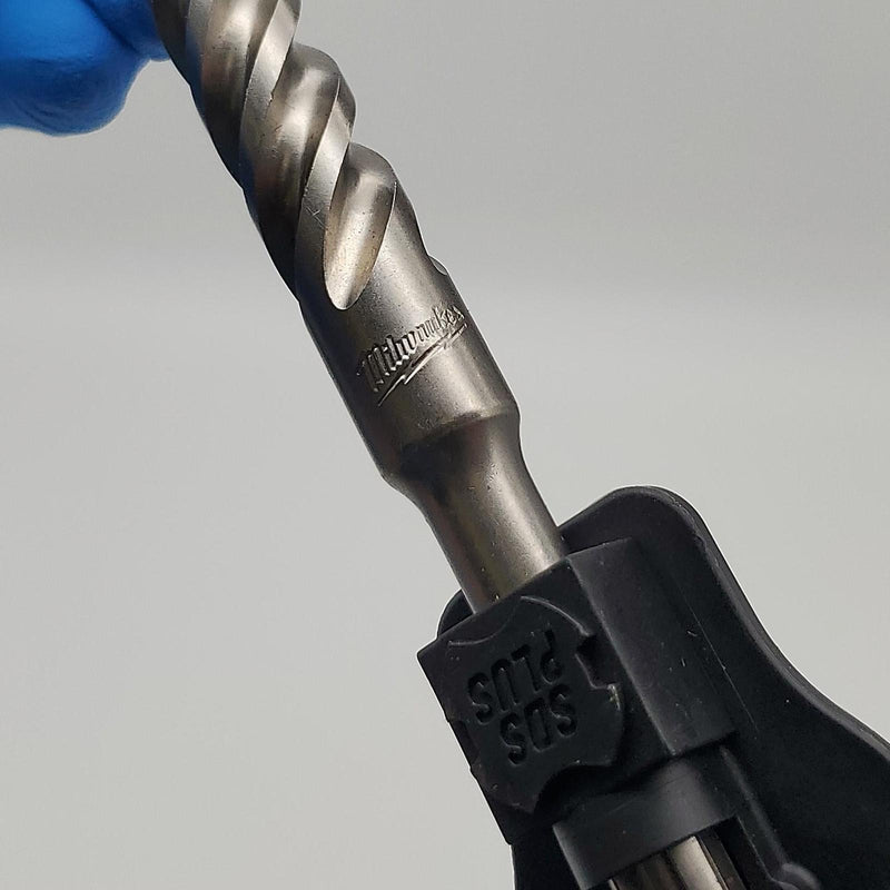 Milwaukee 5/8" x 12" SDS Plus Hammer Drill Bit Solid Carbide 48-20-7203 3
