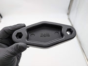 Ram Mounts RAM-D-247U-4 Square Post Clamp Base Size D for Posts Up to 4" Wide 4
