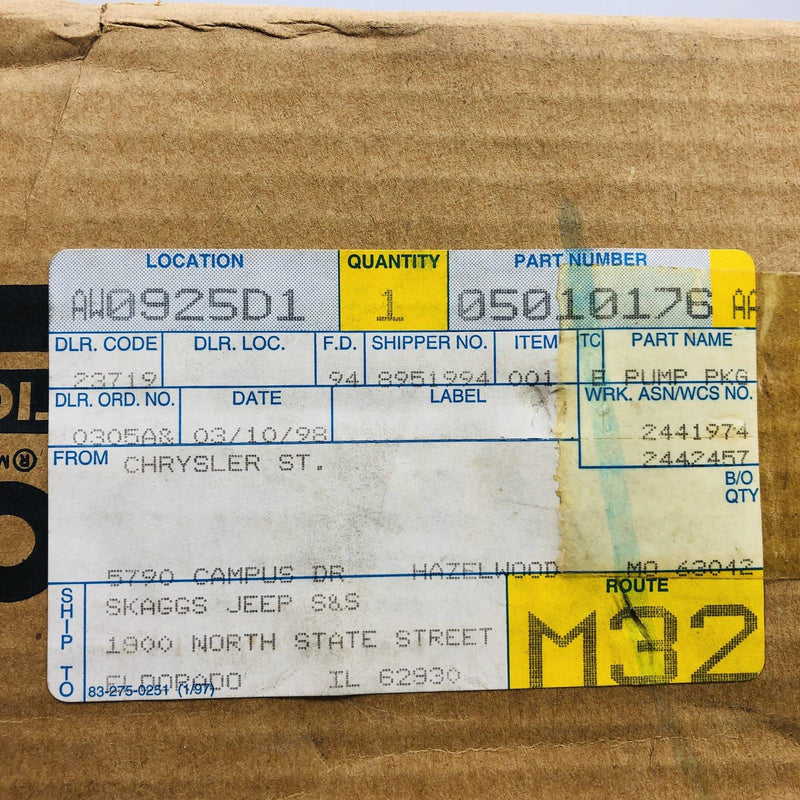 Mopar 5010176AA Board Pump Package Fuel Level Circuit OEM New Old Stock NOS Open 2