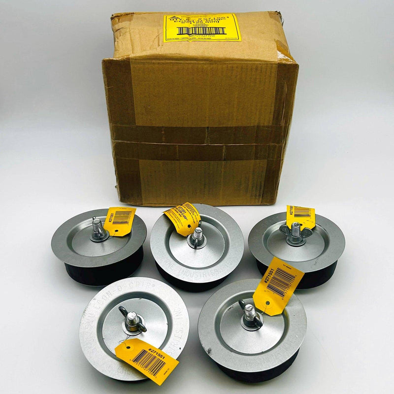 Cherne 271-551 Mechanical Pipe Test Plug 5in w/ Wing Nut Econ-O-Grip Pk of 5 1