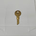 5x Illinois Lock 360 Key Blanks Single Sided, Single Bitted Keyway Brass NOS 2