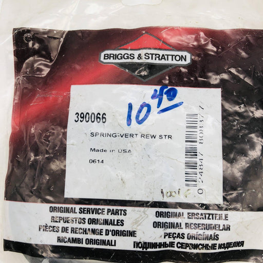 Briggs and Stratton 390066 Spring Vertical Rewind Starter OEM New NOS Sealed 2