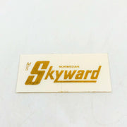 Norwegian Cruise Lines Decal Sticker Vintage M/S MS Skyward White Ship Boat 2x1" 8
