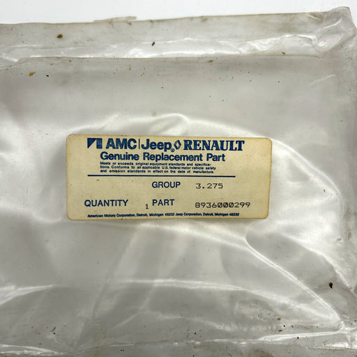 AMC Jeep Renault 8936000299 Bezel Plastic Group 3.275 OEM New Old Stock NOS Open 2