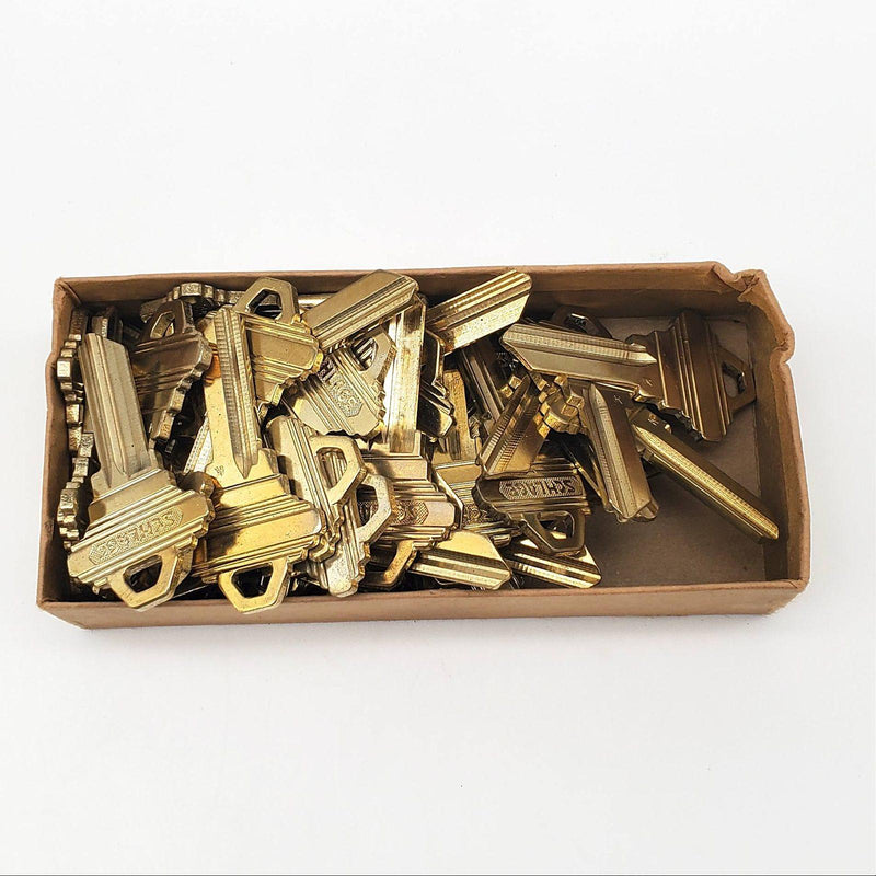 Schlage 35-100 K Key Blanks K Keyway Nickel Silver 5 Pin Box of 50 3