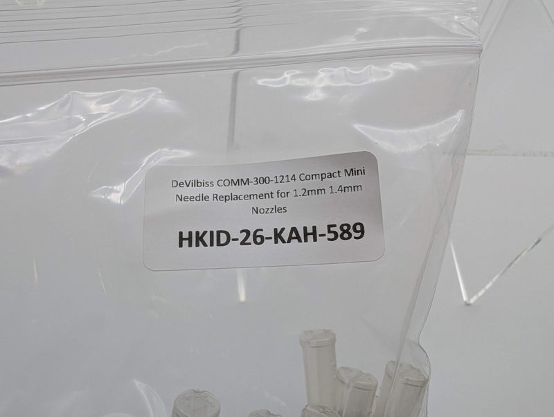 DeVilbiss COMM-300-1214 Compact Mini Needle Replacement for 1.2mm 1.4mm Nozzles