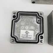 2pk Weidmuller 0342000000 Aluminum Enclosure Empty Housing Klippon K1 6