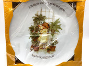 Vintage Holly Hobbie Collector's Plate A Mother's Love Grows Watering Plants 3