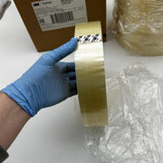 3M Tartan 369 Clear Box Sealing Tape 48mm x 914m 1.6 mil Hot Melt 6 Rolls/Case 5