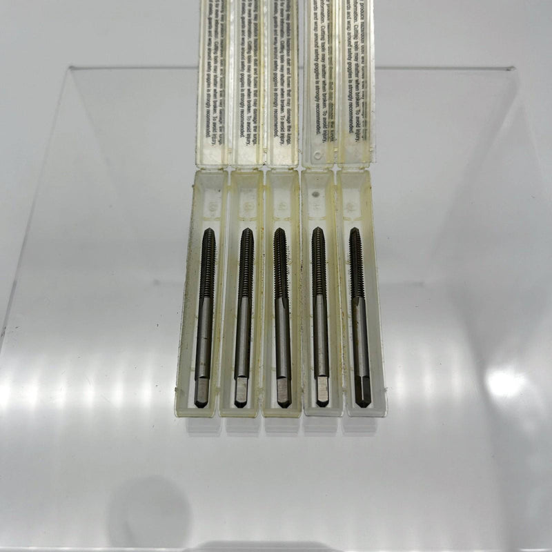 5pk Cle-Line C00723 Plug Hand Tap #8-32NC H2 4 Flutes 2-1/8 OAL General Purpose 9