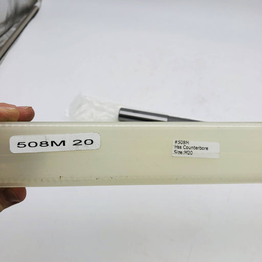 Michigan Drill Co 508 Counterbore M20 Solid Pilot HS SS Metric 2
