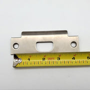 Schlage 10-025 Strike ANSI Satin Stainless Steel Square Corner 1-1/2" Lip 8