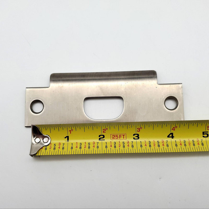 Schlage 10-025 Strike ANSI Satin Stainless Steel Square Corner 1-1/2" Lip 8