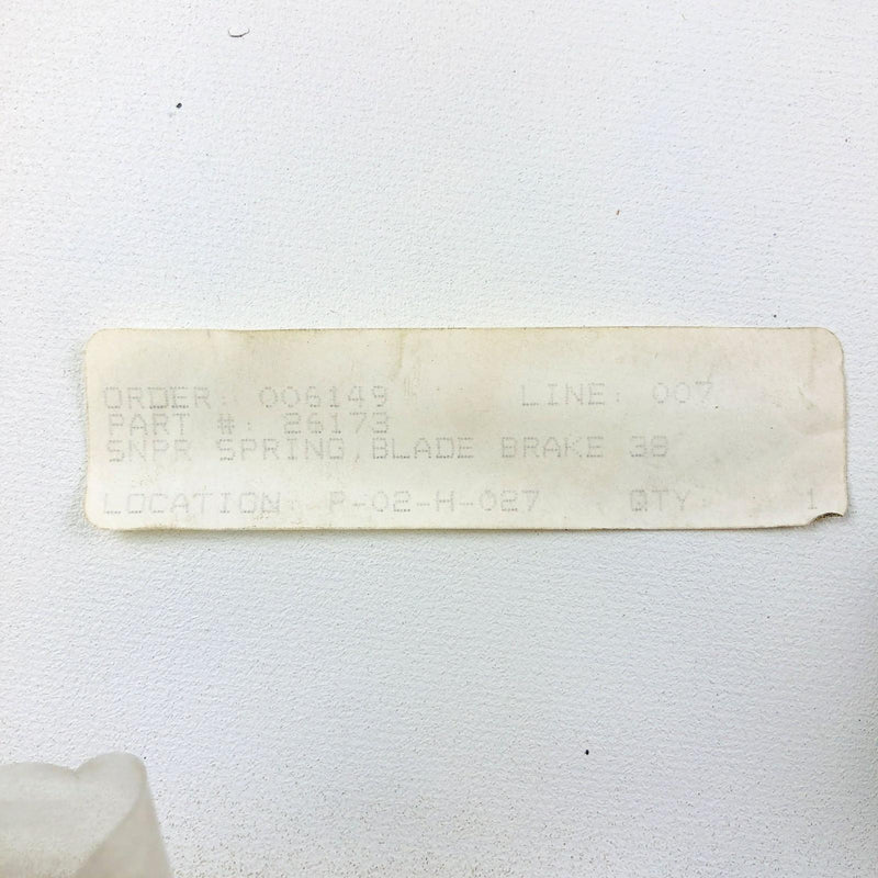 Snapper 26173 Spring Blade Brake 38 OEM NOS Replaced by 7026173YP Loose 2