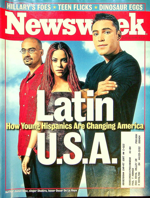 Newsweek Magazine July 12 1999 Hillary Clinton NY Rudy Giuliani Ruport Murdoch 1