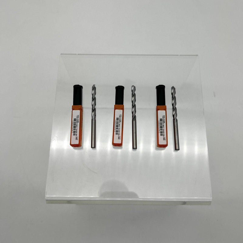 Hertel 74459983 Jobber Drill Bit 5mm 118Deg Solid Carbide Bright 3" OAL Lot of 3
