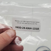 Numatics DVS-180P Digital Pressure Sensor LED 1/8" NPT PNP Out 0 to 14.7 PSI 6