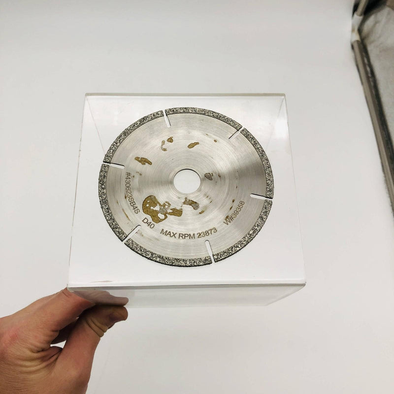 Continental SB4S Diamond Cut-Off Wheel 4" w/ 5/8 Arbor D40 Max RPM 23873 11