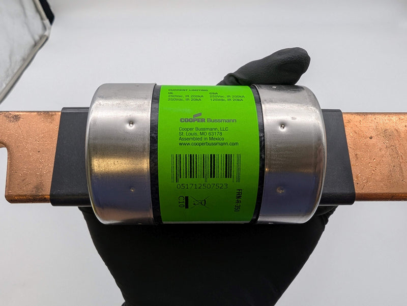 Bussmann FRN-R-350 Fuse 350A 250VAC Time Delay Fusetron Class RK5