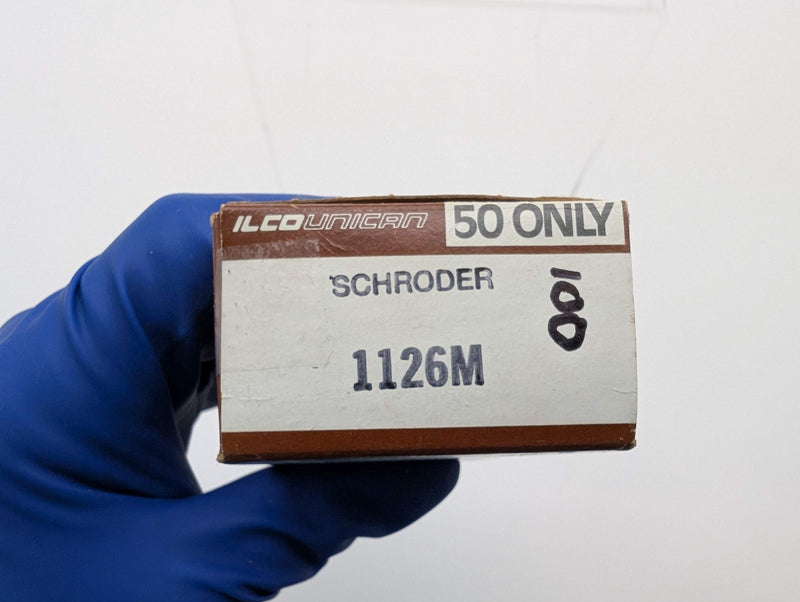 5x Ilco 1126M Key Blanks fits Some Older Schroder Locks Nickel Plated 3