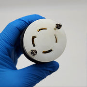 Legrand L1430-C Turnlok Plug Connector 30A NEMA L14-30R 4 Pole 125/250V B&W 3