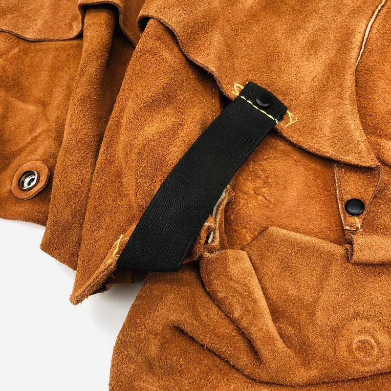 Steiner 9210 Welding Cape Sleeves Without Bib 4XL Premium Side Split Cowhide 6