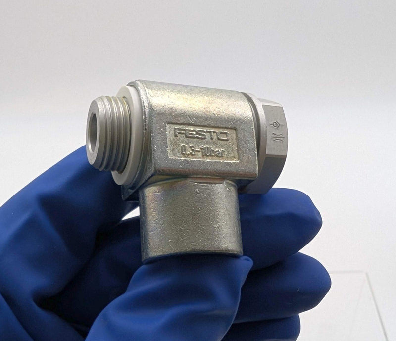 Festo GRLA-3/8-B Flow Control Valve One Way G 3/8" Port & G 3/8" External Thread 1