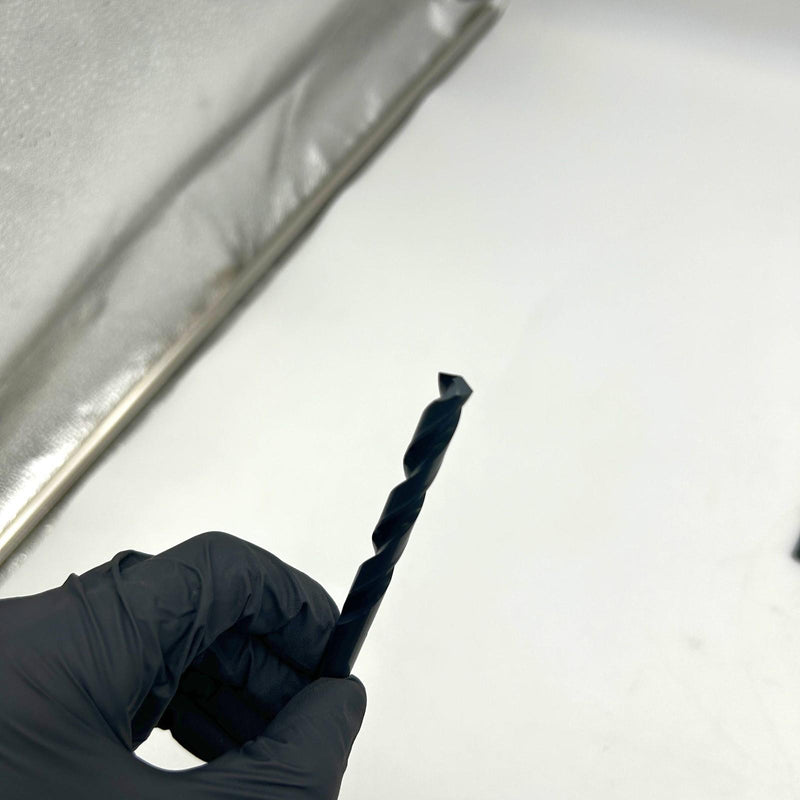 6pk Chicago-Latrobe 45875 Jobber Drill Bit Heavy Duty Black Oxide 150ASP 8.00mm