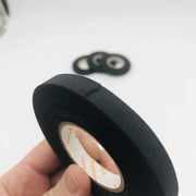 4x Certoplast 514 Pressure-Sensitive Adhesive Tape Fabric 9mm x 25m Wiring Cable 5